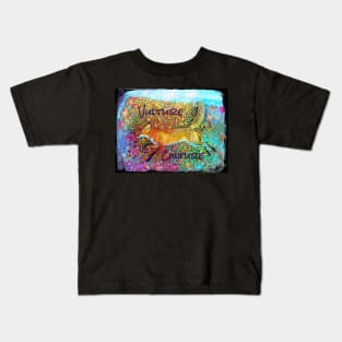 Rainbow Fox Vulture Culture Kids T-Shirt